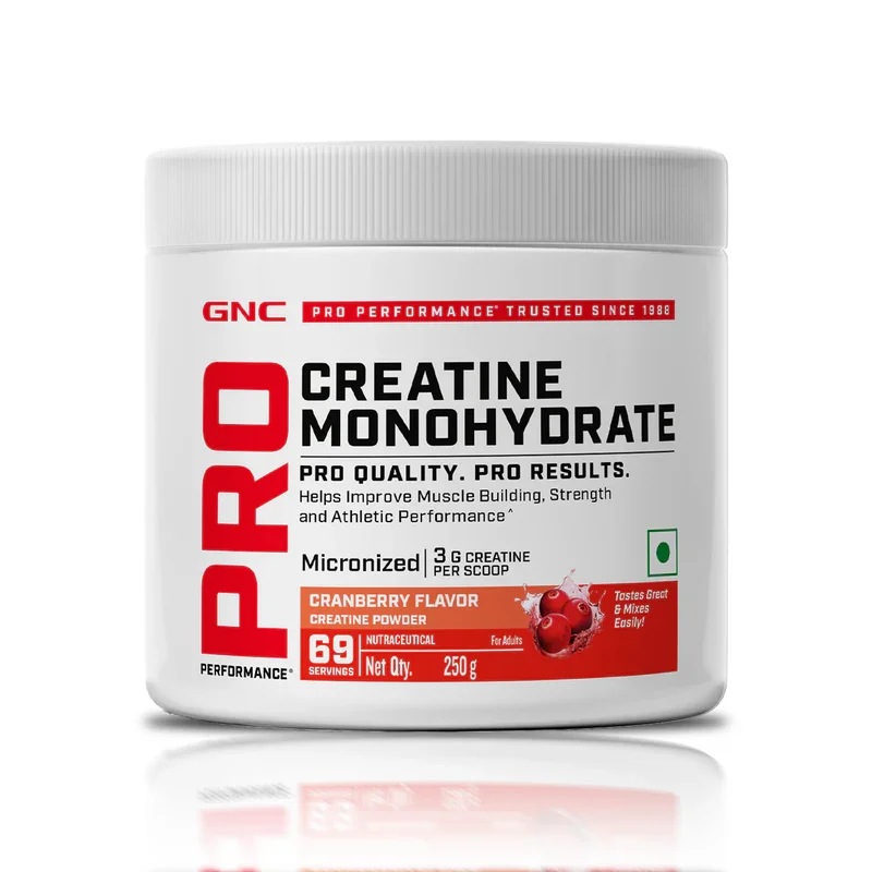 GNC Pro Performance Creatine Monohydrate | Cranberry | 250g