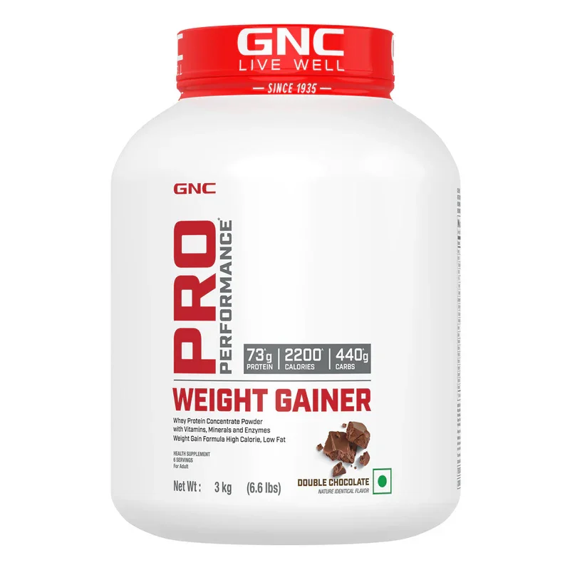 GNC Pro Performance Weight Gainer | Double Chocolate | 3kg