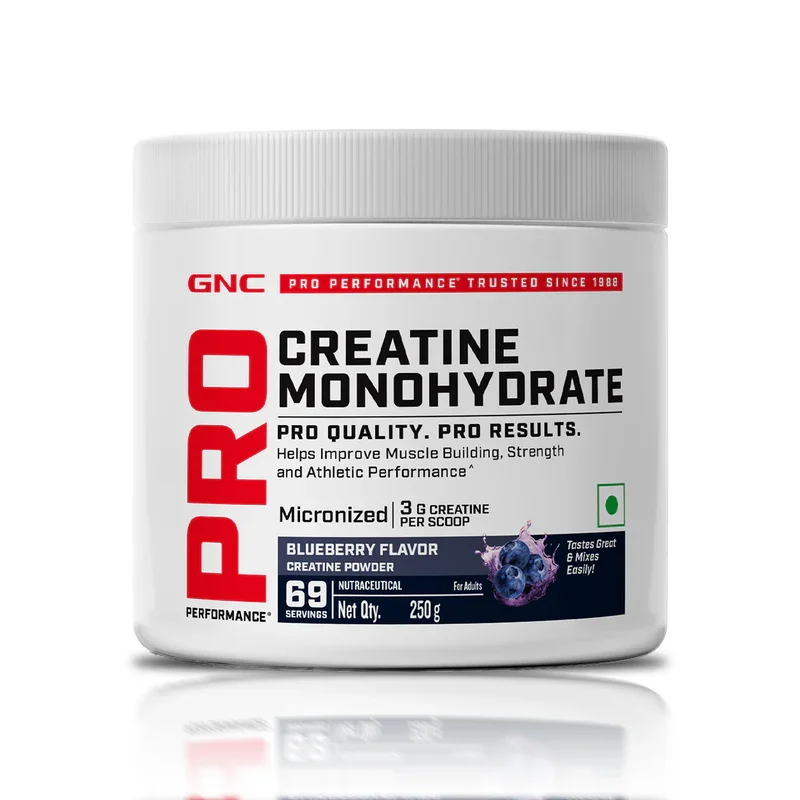 GNC Pro Performance Creatine Monohydrate | Blueberry | 250g