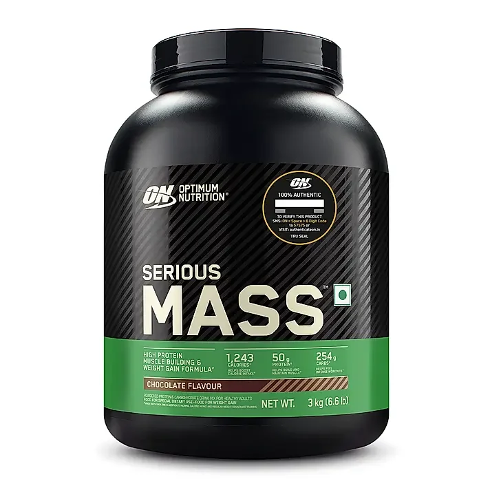 On Serious Mass Weight Gainer | Chocolate flavour | 3kg