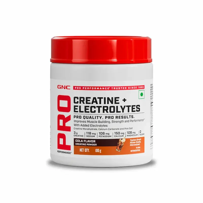 GNC Pro Performance Creatine + Electrolytes | Cola | 100g
