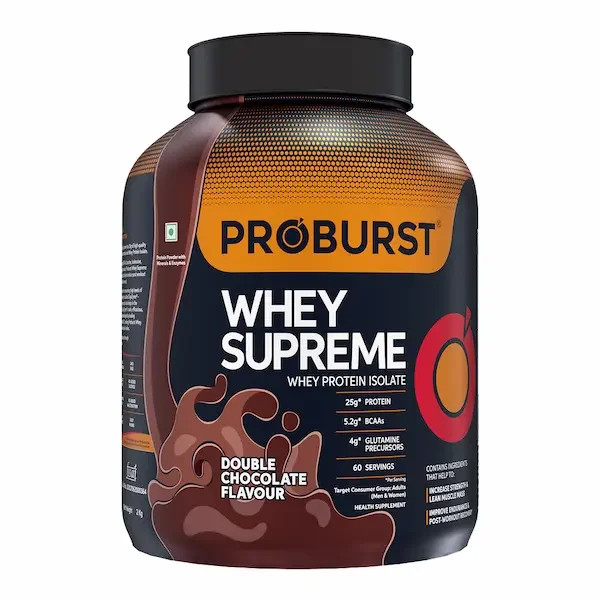 PROBURST Whey Supreme Protein | Double Chocolate | 2kg