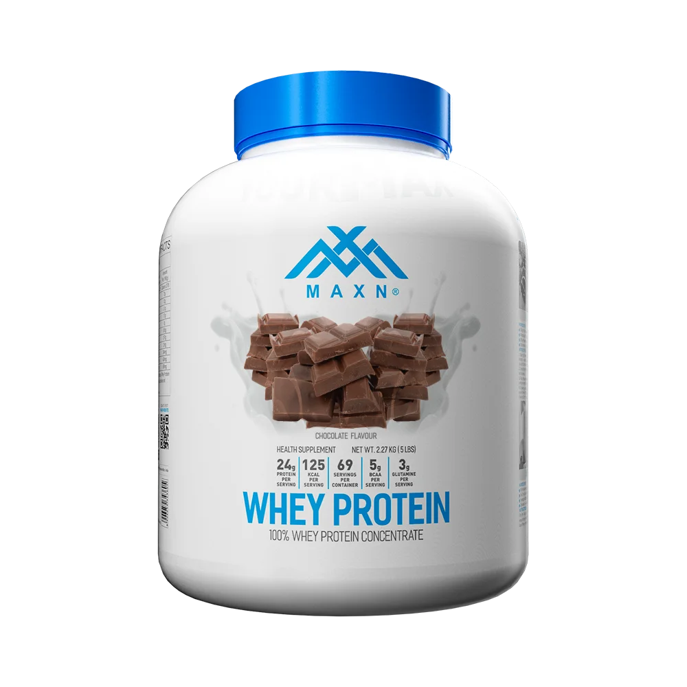 MAXN 100% Whey Protein Concentrate Powder | Chocolate | 1.81kg