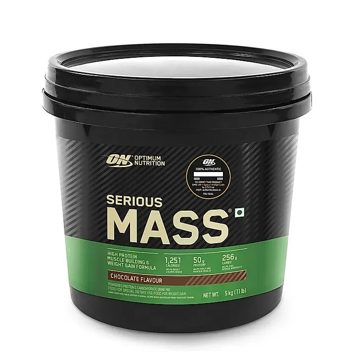 On Serious Mass Weight Gainer | Chocolate flavour | 5kg