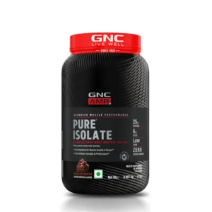 GNC AMP Pure Isolate (Low/Zero Carb) | Chocolate Frosting | 907g