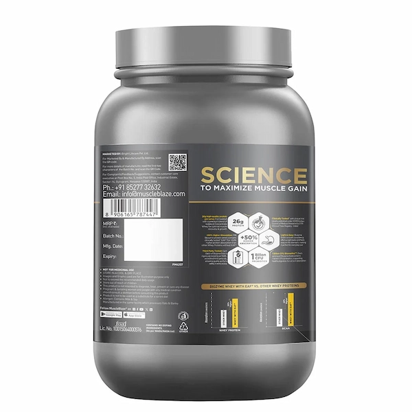 prd 3600581 MuscleBlaze Biozyme Gold 100 Whey 2