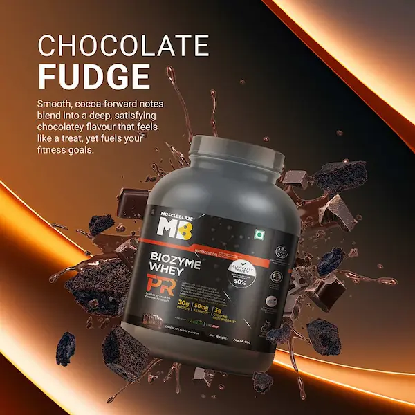 prd 4171967 MuscleBlaze Biozyme Whey PR 4.4 lb Chocolate Fudge o
