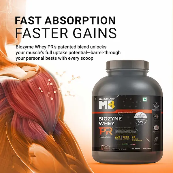 prd 4171969 MuscleBlaze Biozyme Whey PR 4.4 lb Chocolate Fudge o