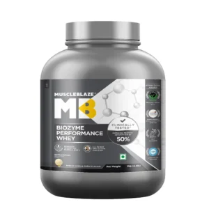 MuscleBlaze Biozyme Performance Whey | French Vanilla Creme | 2kg
